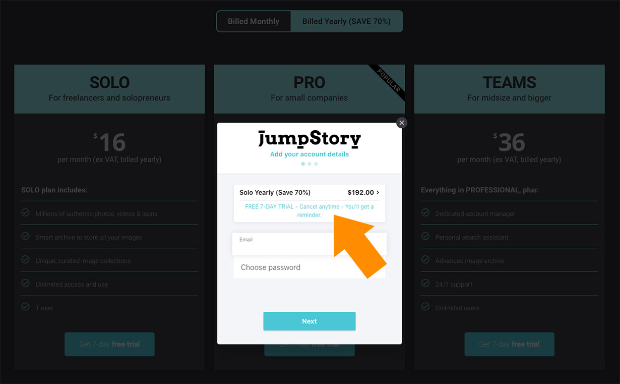 Jumpstory Exclusive Discount | Stock Photo Adviser