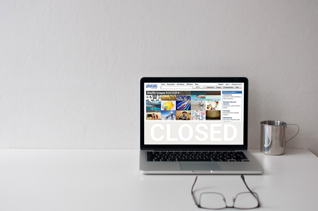 Photaki Is Closing | Stock Photo Agency