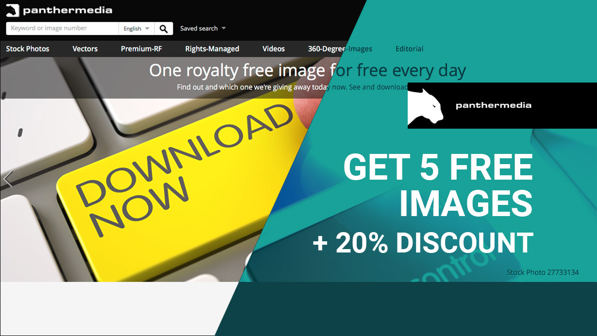 PantherMedia Special Offer | 5 Free Images plus 20% Discount | Stock Photo Adviser